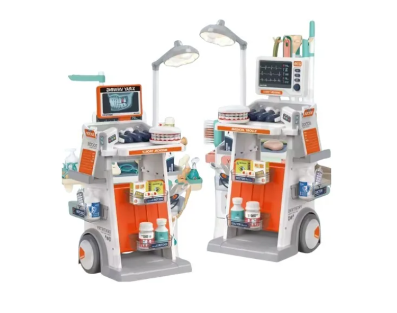 SET DOCTOR CARRITO NIÑA O NIÑO LUZ SONIDO Y ACCESORIOS - 1