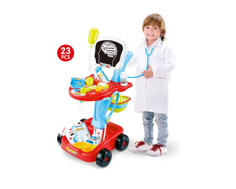 JUEGO MEDICO OFICIO SIMULADOR EDUCATIVO PARA NIÑOS 23 PCS - 2