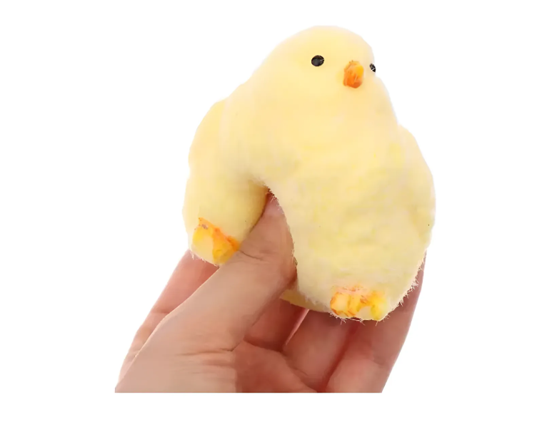 SQUISHY POLLITO ESPONJOSO Y PELUDITO - 1