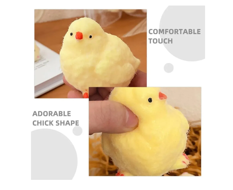SQUISHY POLLITO ESPONJOSO Y PELUDITO - 2