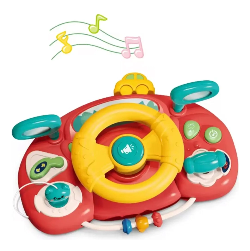 JUGUETE INFANTIL VOLANTE AUTO MUSICAL - 3