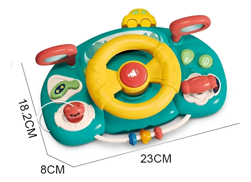 JUGUETE INFANTIL VOLANTE AUTO MUSICAL - 4