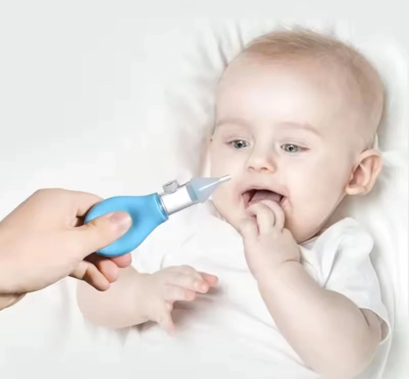 ASPIRADOR NASAL PARA BEBE CON PINZA SACAMOCO - 4