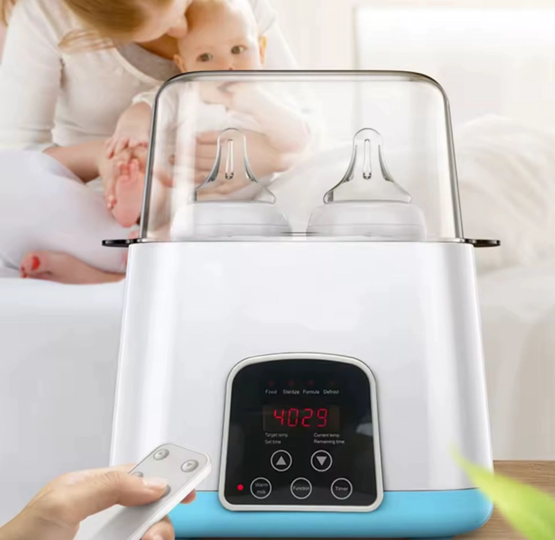 CALENTADOR ESTERILIZADOR 4 MAMADERAS 6 EN 1 CONTROL REMOTO - 3
