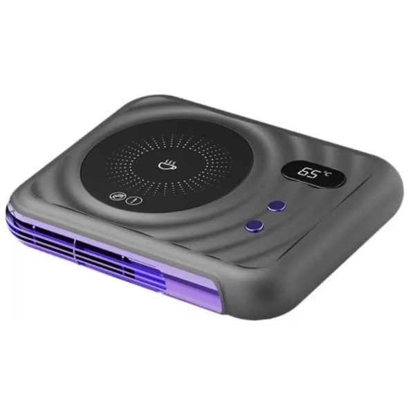 CALEFACTOR DE MESA  ELE CTRICO Y CALENTADOR DE TAZA 2 EN 1 - 2
