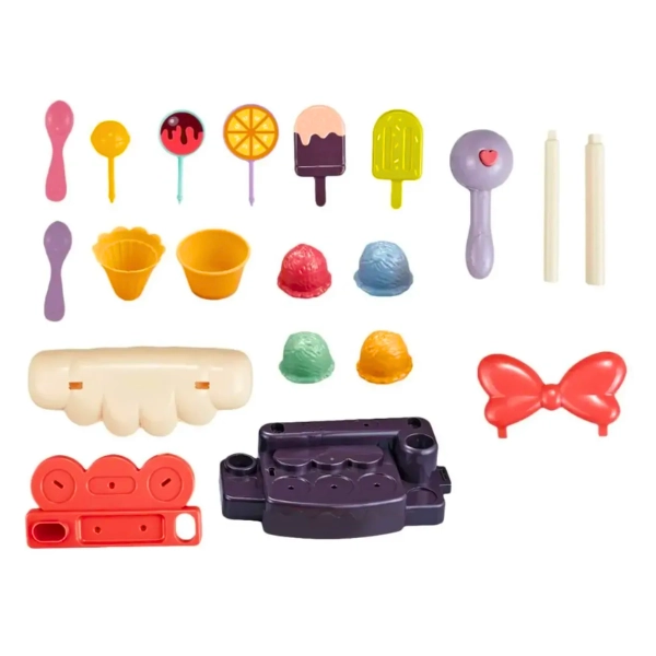 TIENDA DE HELADOS DE JUGUETE  INFANTIL CON ACCESORIOS - 3
