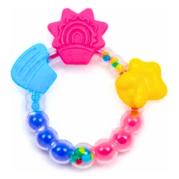 MORDEDORES DE SILICONA CON SONAJERO PARA BEBE S - 1