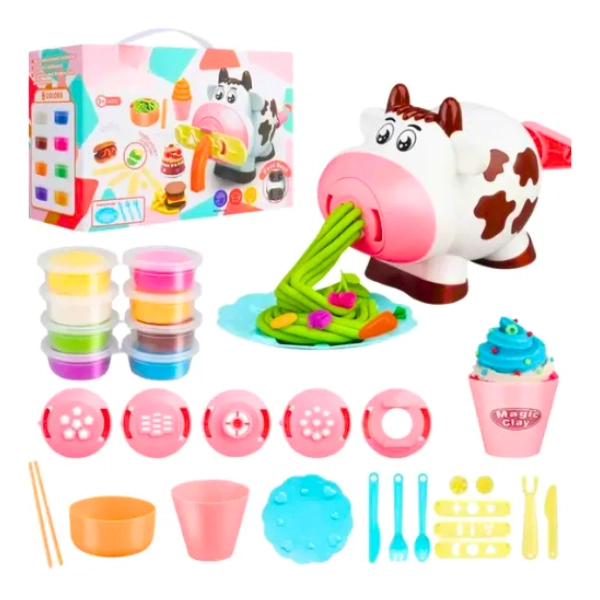 JUEGO DE MASAS PARA HACER HELADOS ,ESPAGUETIS PARA NIÑOS - 1