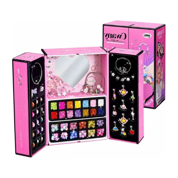 KIT PARA ARMAR CREAR PULSERAS NIÑAS 2388 PIEZAS - 3