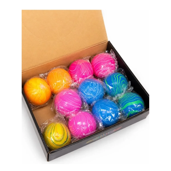 PELOTA ANTIESTRES SQUISHY ALIVIA ESTRES JUGUETE MULTICOLOR - 3