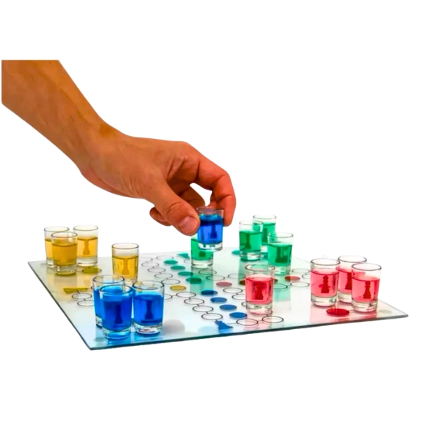 JUEGO DE MESA LUDO BEBER TRAGOS 4 JUGADORES - 2