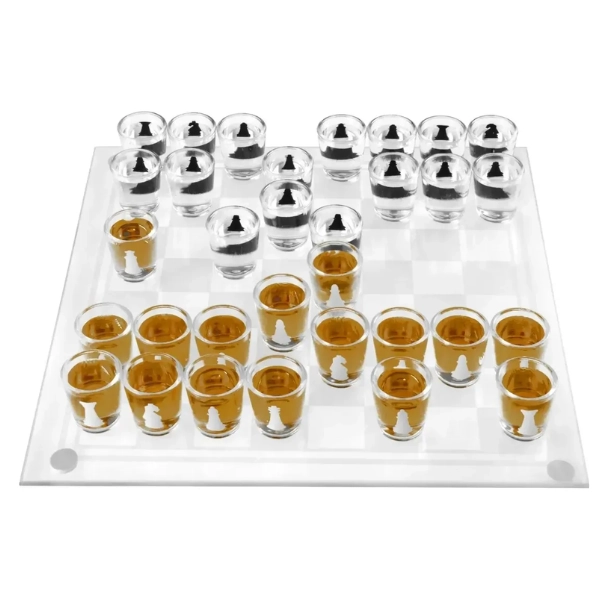 JUEGO DE AJEDREZ SHOTS JUEGO DE MESA BAR FIESTA DIDACTICO - 3
