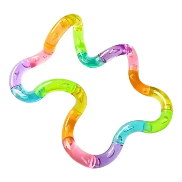 JUGUETE SENSORIAL ANTIESTRES CUERDA DEFORMABLE FLEXIBLE - 1
