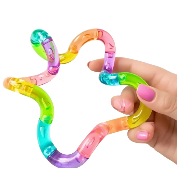 JUGUETE SENSORIAL ANTIESTRES CUERDA DEFORMABLE FLEXIBLE - 2