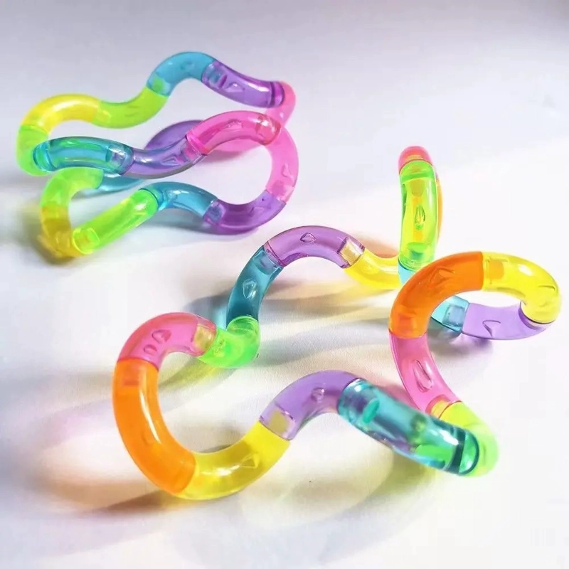 JUGUETE SENSORIAL ANTIESTRES CUERDA DEFORMABLE FLEXIBLE - 3