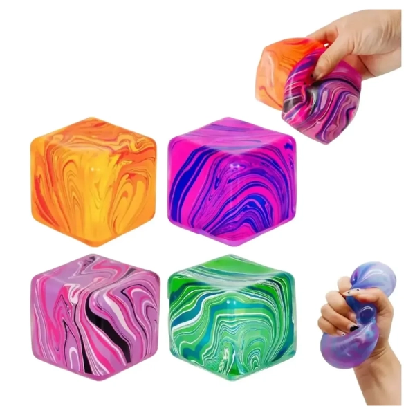 SQUISHY CUBO DE HIELO ANTIESTRES SENSORIAL - 3