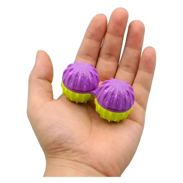 GIROSCOPIO DOBLE BOLAS ANTIESTRES JUGUETE SENSORIAL - 2