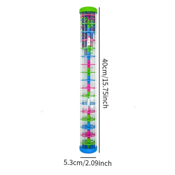 LLUVIA MUSICAL SENSORIAL GRANDE RELAJACION 40 CM - 2
