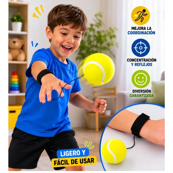 PELOTA SENSORIAL ENTRENAMIENTO BANDA  AJUSTABLE COORDINACION - 2