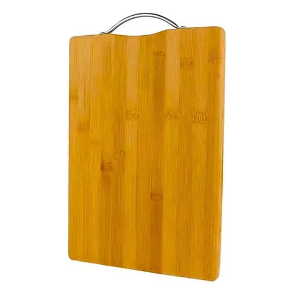 TABLA DE PICAR Y CORTAR DE MADERA DOBLE CARA CON AGARRE - 1
