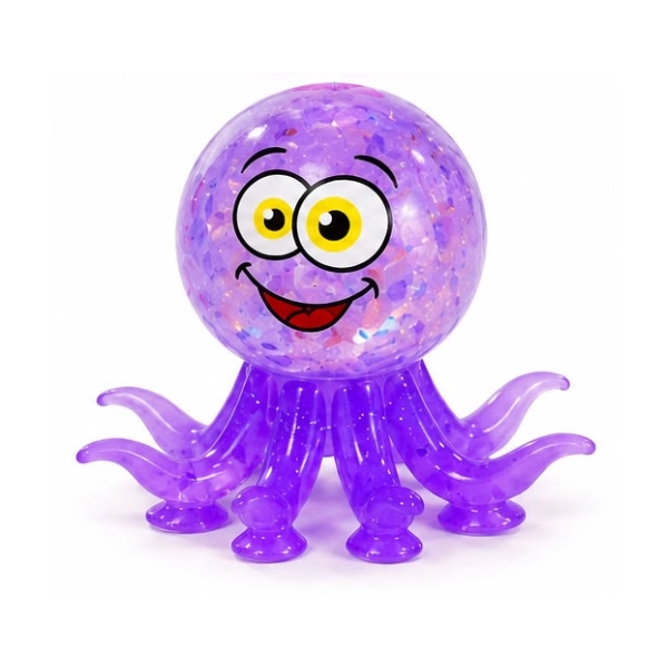 PULPO SQUISHY BRILLANTE ANTIESTRES NIÑOS Y ADULTOS - 1
