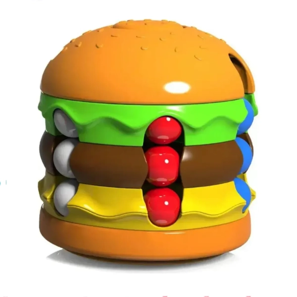 HAMBURGUESA SENSORIAL ANTIESTRE S  GIRATORIA SPINNER NIÑOS - 1
