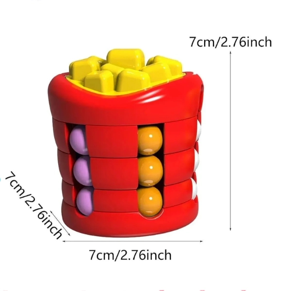 PAPA FRITA SENSORIAL ANTIESTRES GIRATORIA SPINNER NIÑOS - 2