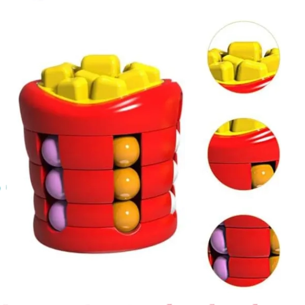 PAPA FRITA SENSORIAL ANTIESTRES GIRATORIA SPINNER NIÑOS - 4