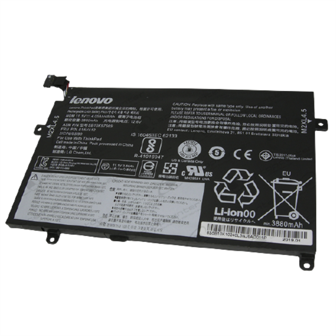 BATERIA LENOVO THINKPAD E470 ORIGINAL 3 CELDAS MEGRO (01AV411) - 1