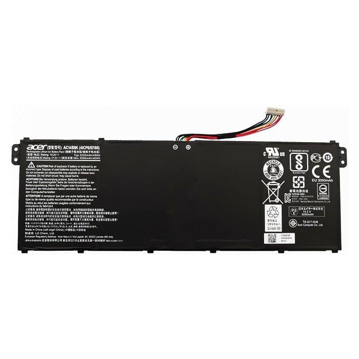 BATERIA ACER ES1-311 ORIGINAL 4 CELDAS NEGRO (AC14B18J) - 1