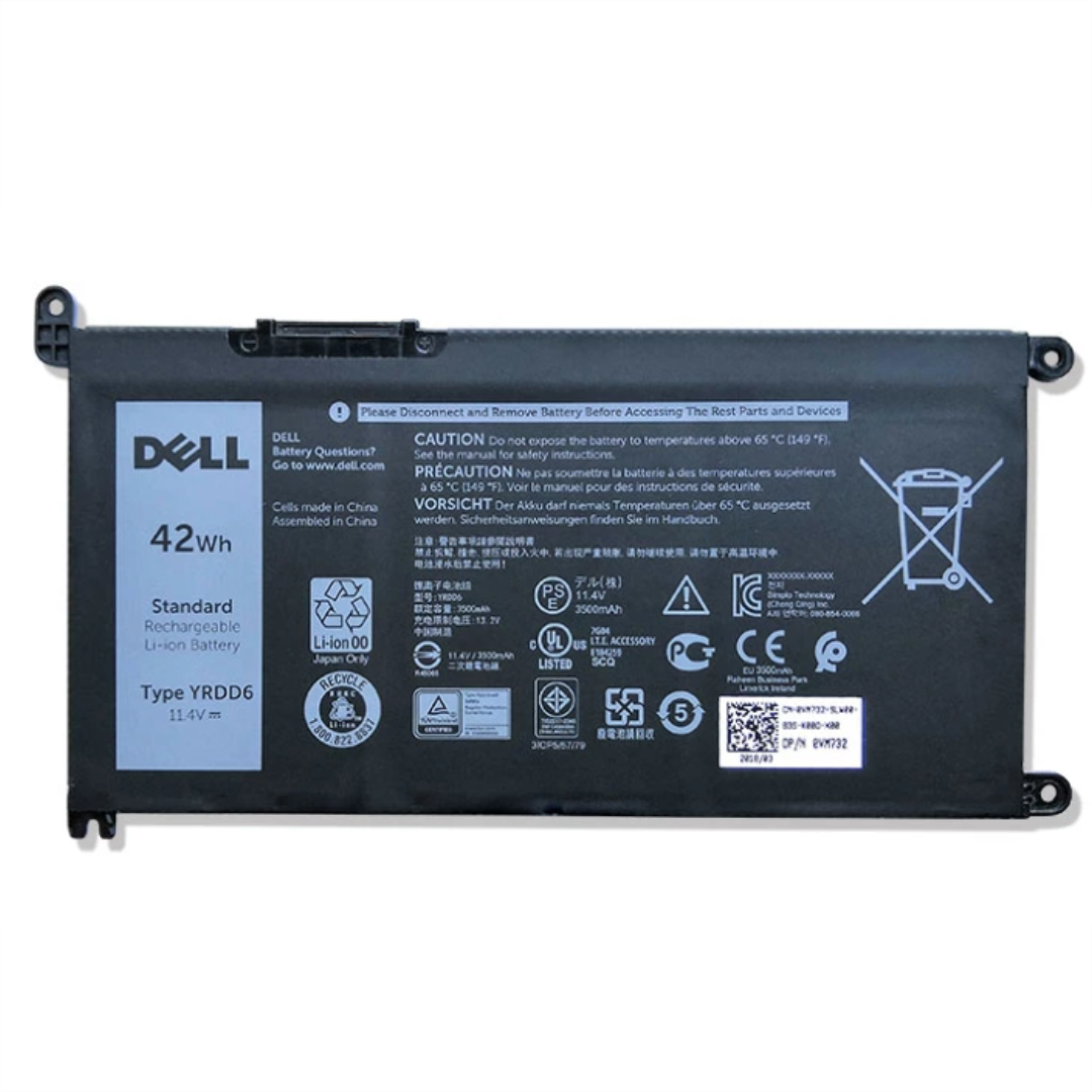 BATERIA DELL LATITUDE 3400 ORIGINAL 3 CELDAS YRDD6 1VX1H - 1