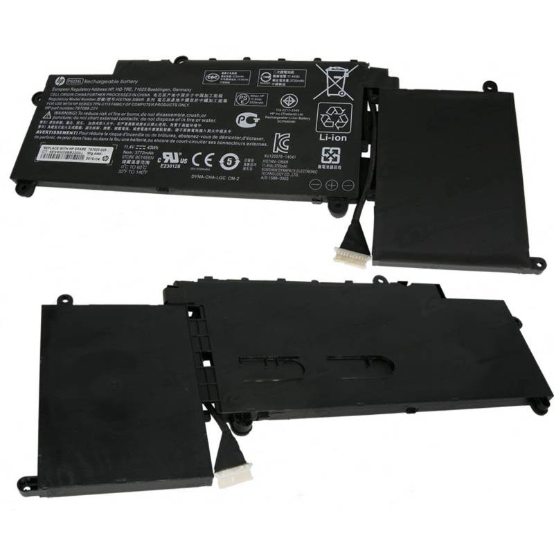 BATERIA HP 11 X360 ORIGINAL 3 CELDAS NEGRO INTERNA PS03XL - 1