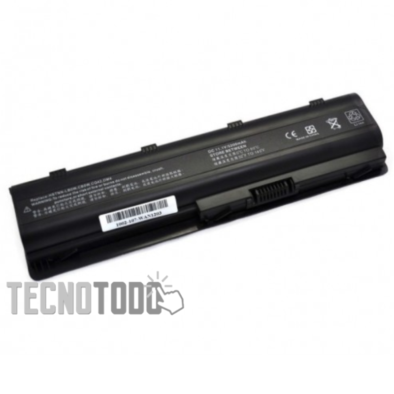 BATERIA HP CQ42/G42/CQ43 6 CELDAS ALTERNATIVA NEGRO (MU06) - 1