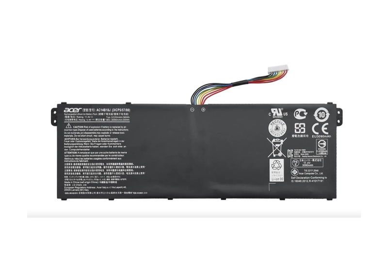 BATERIA ACER ES1-311 ORIG 4 CELDAS NEGRO  AC14B18J - 1