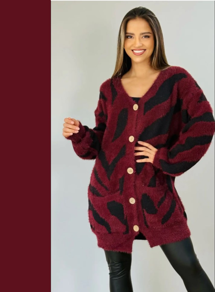 CHALECO MALENA PRINT ESTILO CASUAL - 1