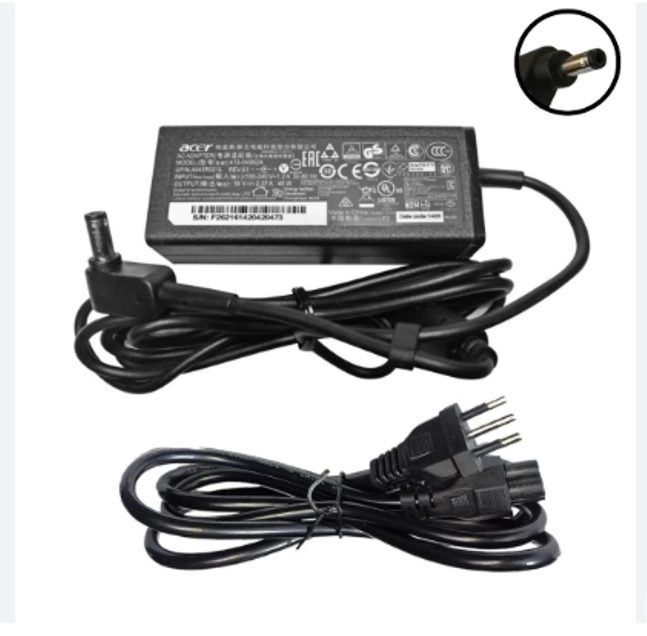 CARGADOR ACER 19V - 2.37A 45W 3.0X1.1M - 1