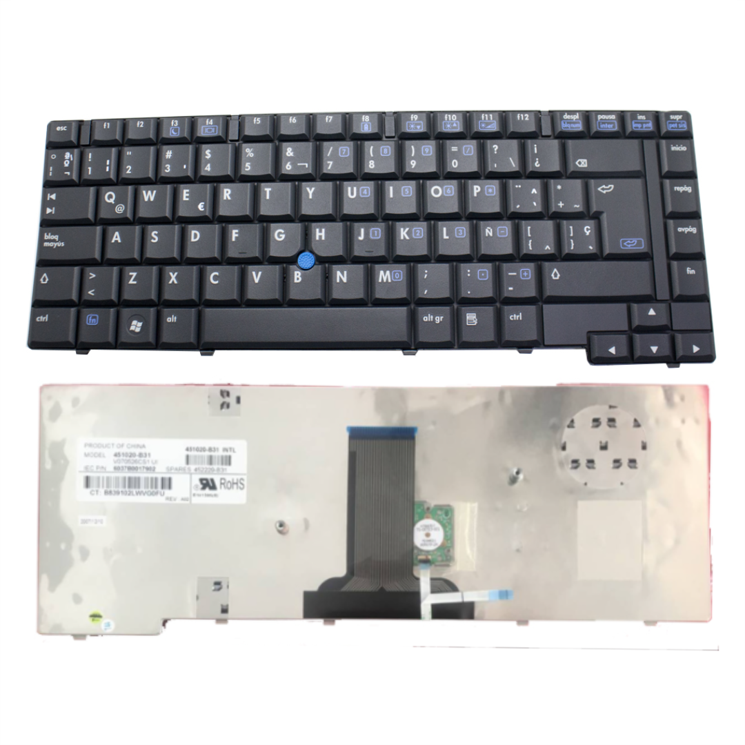 TECLADO HP ELITEBOOK 8510W ESPAÑOL NEGRO - 1