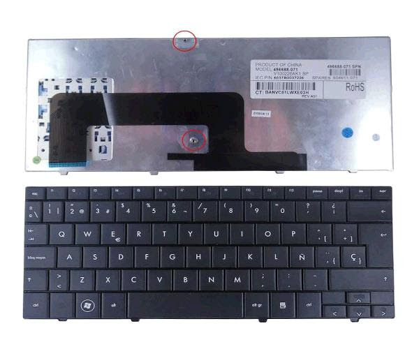 TECLADO HP MINI 700 1000 1100 ESPAÑOL NEGRO - 1
