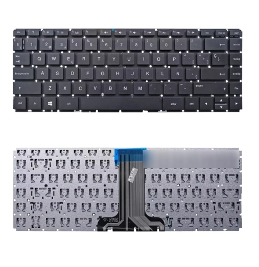 TECLADO HP PAVILION 14-J RETROILUM SILVER ESPAÑOL - 1