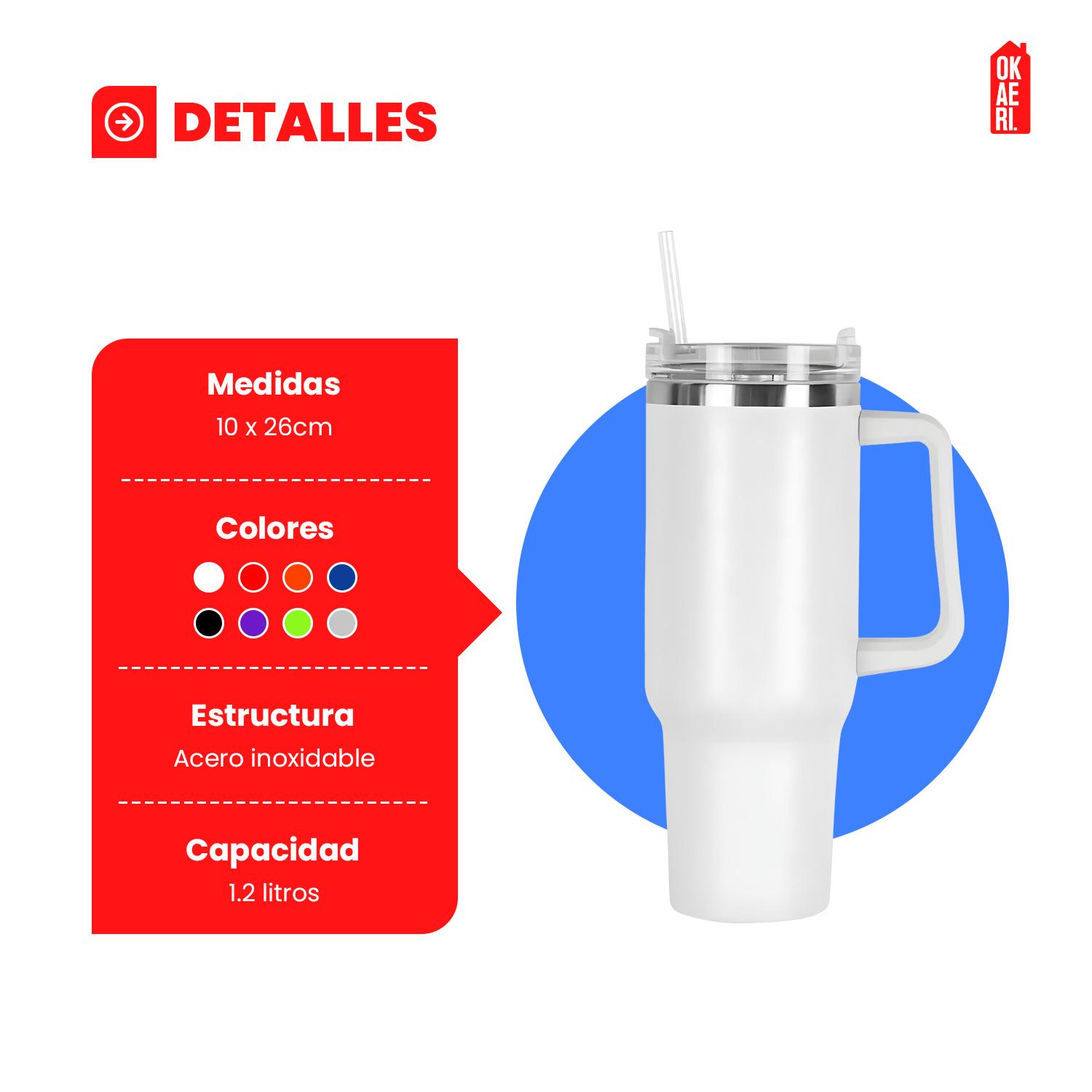 VASOTERMICO MUG 1.2L INOXIDABLE FRIO CALOR - 3