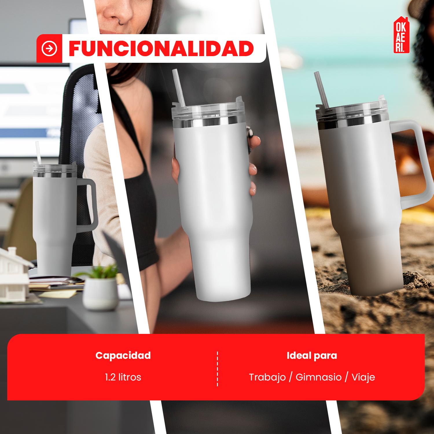VASOTERMICO MUG 1.2L INOXIDABLE FRIO CALOR - 4
