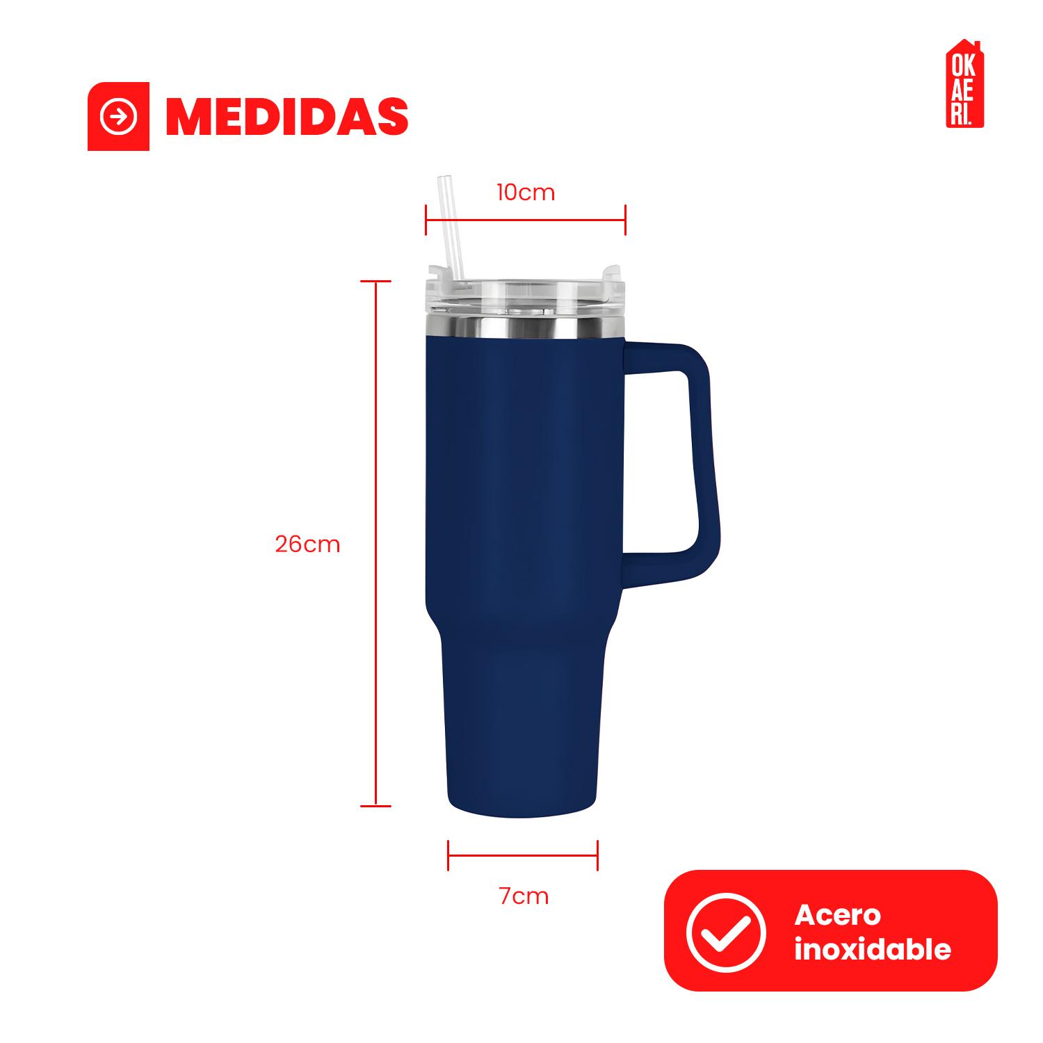 VASOTERMICO MUG 1.2L INOXIDABLE FRIO CALOR - 9