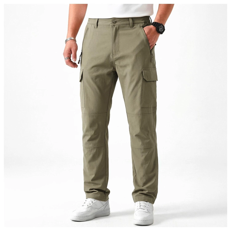 PANTALON TERMICO SOFTSHELL IMPERMEABLE HOMBRE INVIERNO FRIO - 1