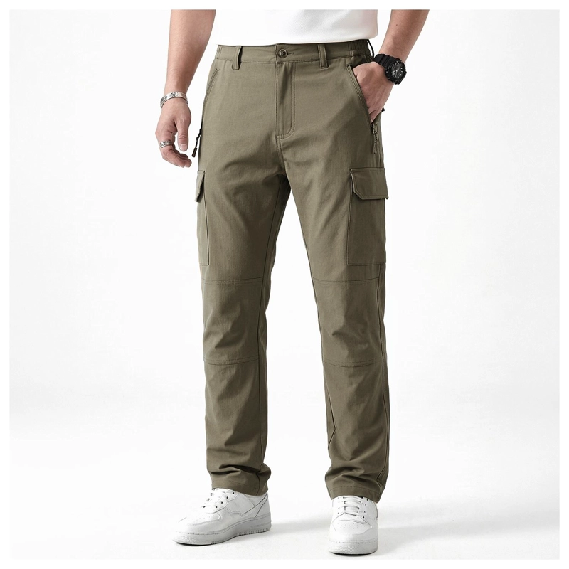 PANTALON TERMICO SOFTSHELL IMPERMEABLE HOMBRE INVIERNO FRIO - 1