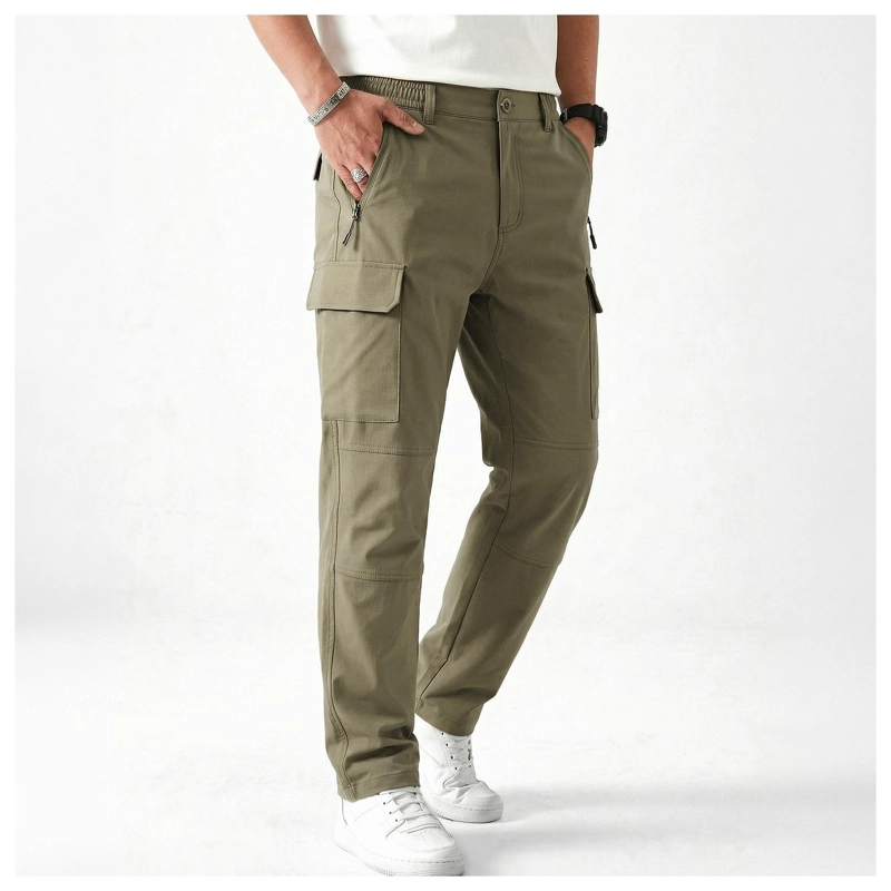 PANTALON TERMICO SOFTSHELL IMPERMEABLE HOMBRE INVIERNO FRIO - 7