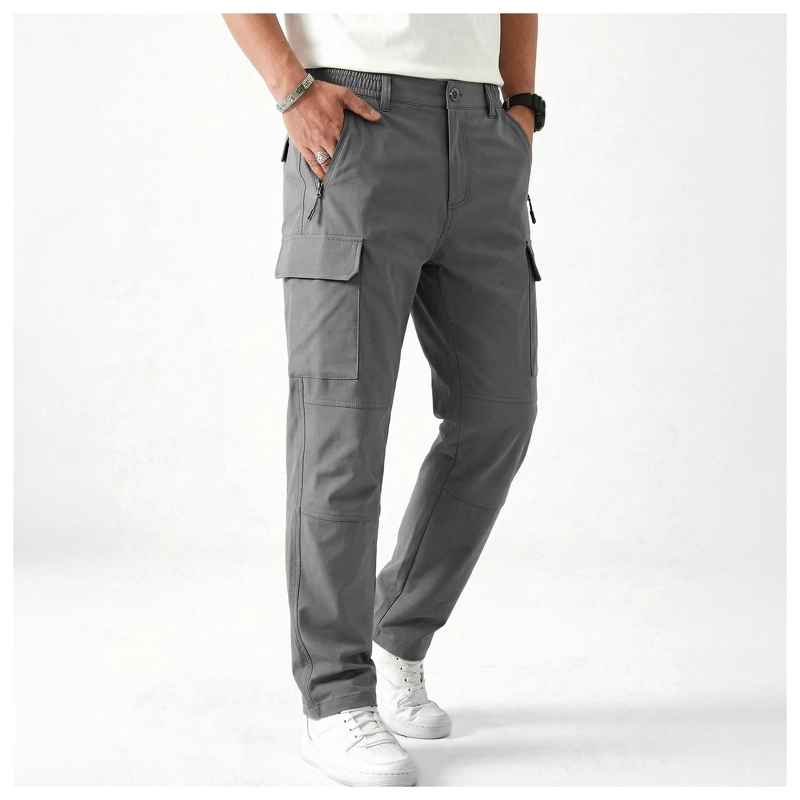 PANTALON TERMICO SOFTSHELL IMPERMEABLE HOMBRE INVIERNO FRIO - 9