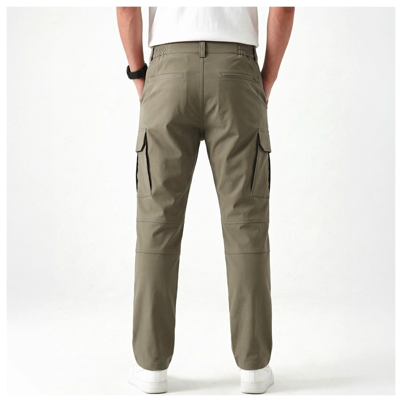 PANTALON TERMICO SOFTSHELL IMPERMEABLE HOMBRE INVIERNO FRIO - 9