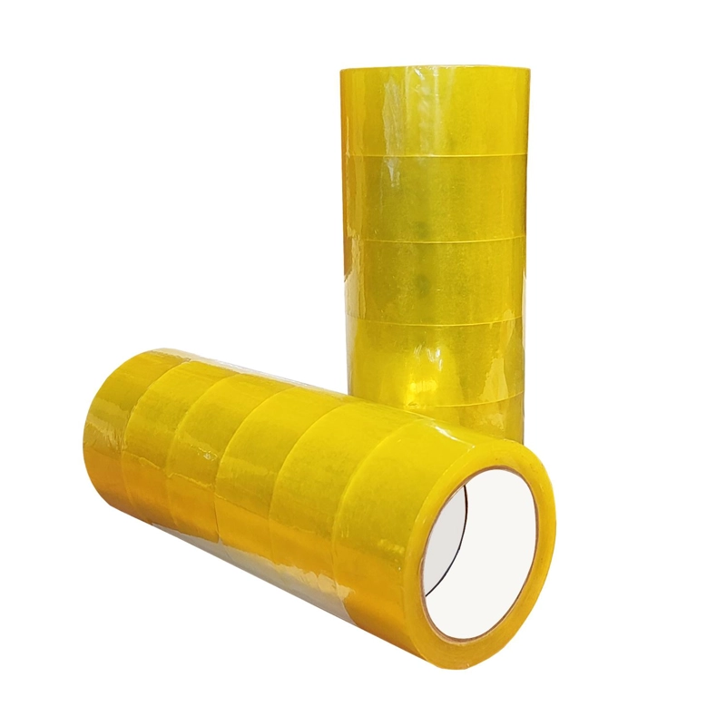 PACK 6X CINTAS EMBALAJES CURSOR ULTRA RESISTENTE BRILLANTE ROLLOS 100 MTS 48 MM TRANSPARENTES - 2