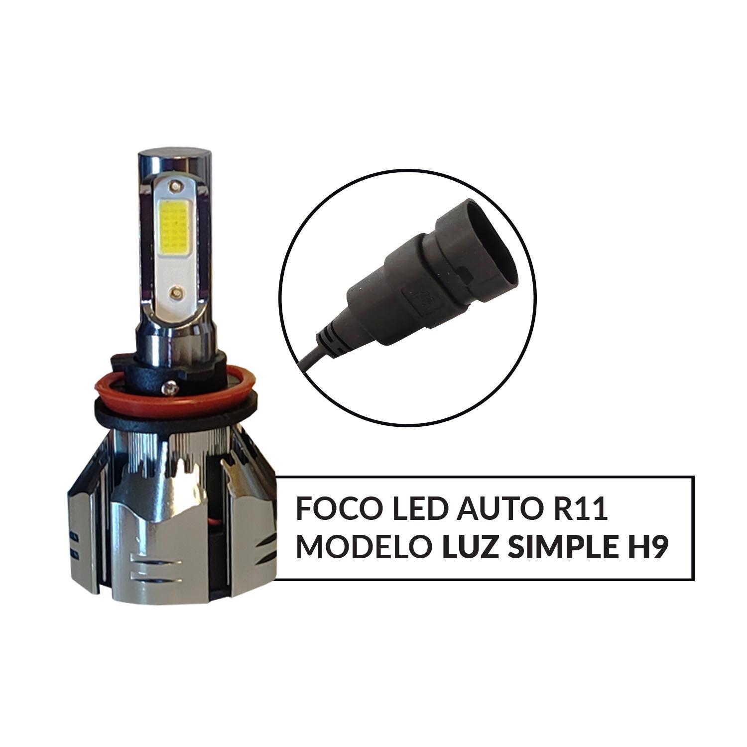 KIT TURBO LED CURSOR H4 H1 H3 H7 H11 H13 9005 9006 880 12000LM/ C6 H9 - 2