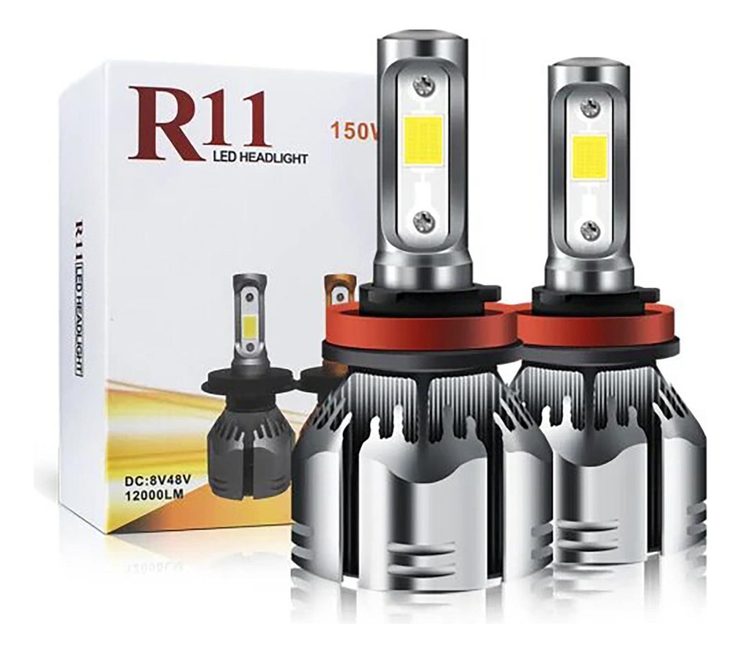 KIT TURBO LED CURSOR H4 H1 H3 H7 H11 H13 9005 9006 880 12000LM/ C6 H3 - 9